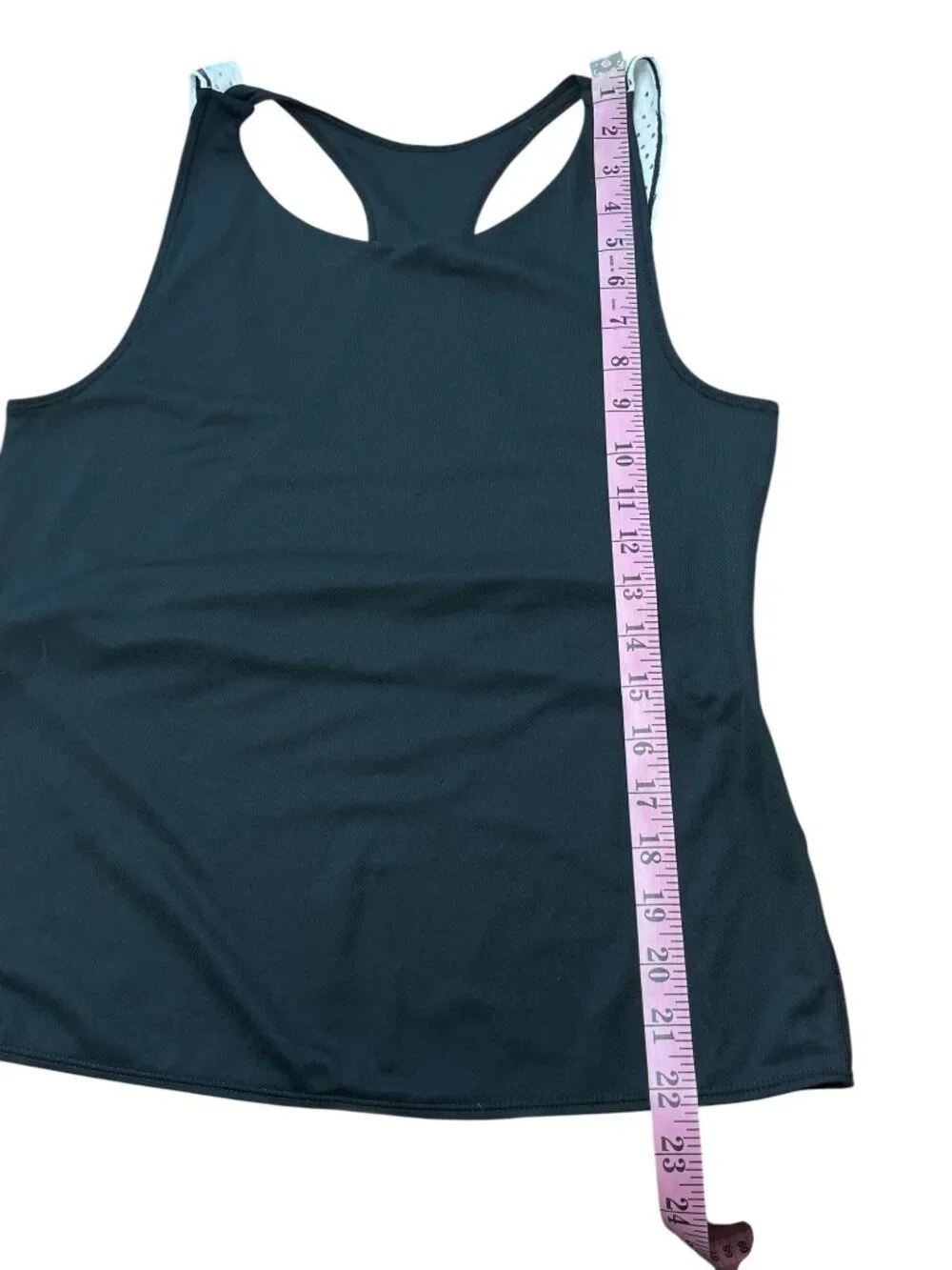 Nike Black & White Racerback Tank Top Womens Small
